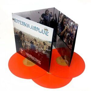 Jefferson Airplane Woodstock 3-LP ~ Exclusive Color ~ Ltd Ed 500 ~ New/Sealed!